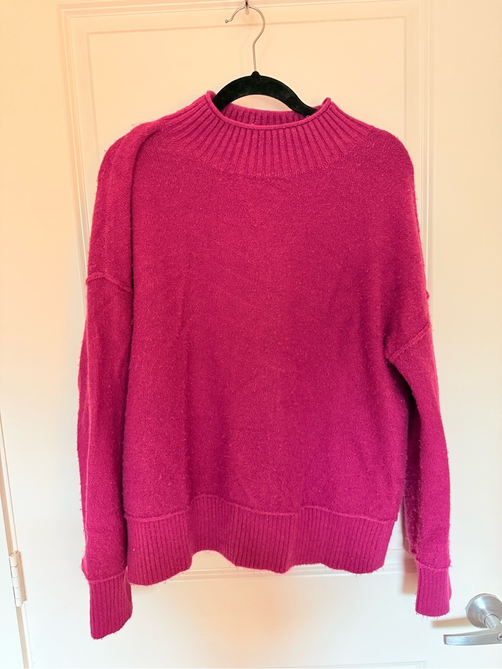 Universal Thread Fuchsia Mock Neck Sweater